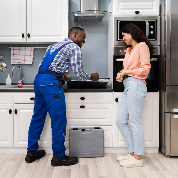 what kind of warranty do you offer on your cooktop repair services in Conway Springs KS